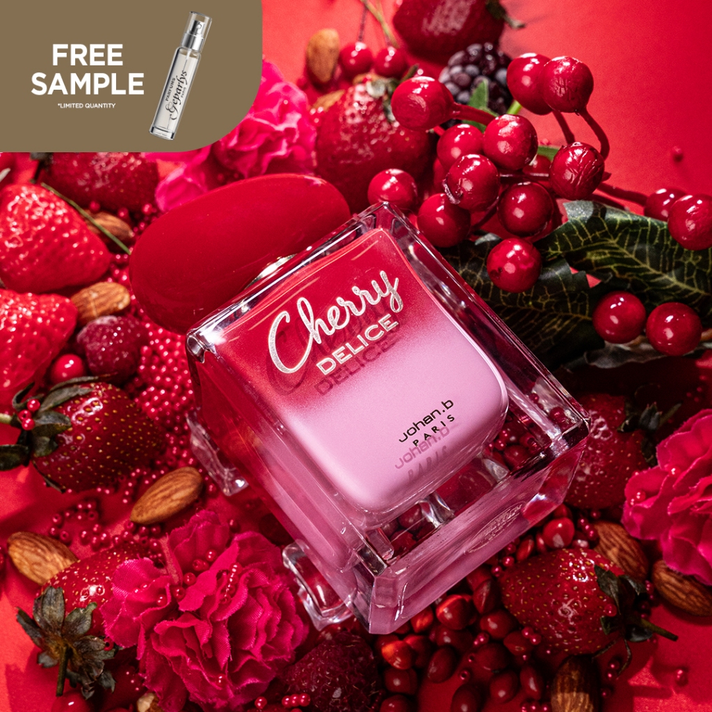 Jual GEPARLYS Cherry Delice EDP 85 ML Parfum Wanita Fresh Shopee Indonesia