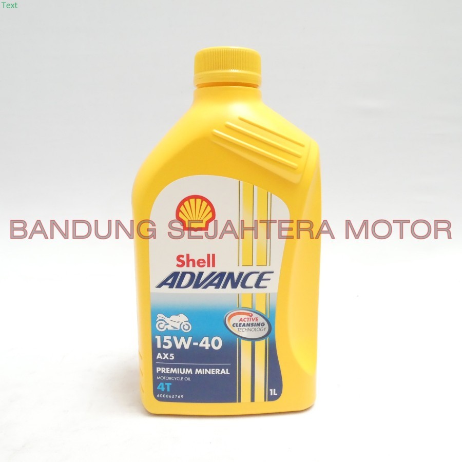 Jual Oli Shell Advance AX5 4T15W-40 1L | Shopee Indonesia