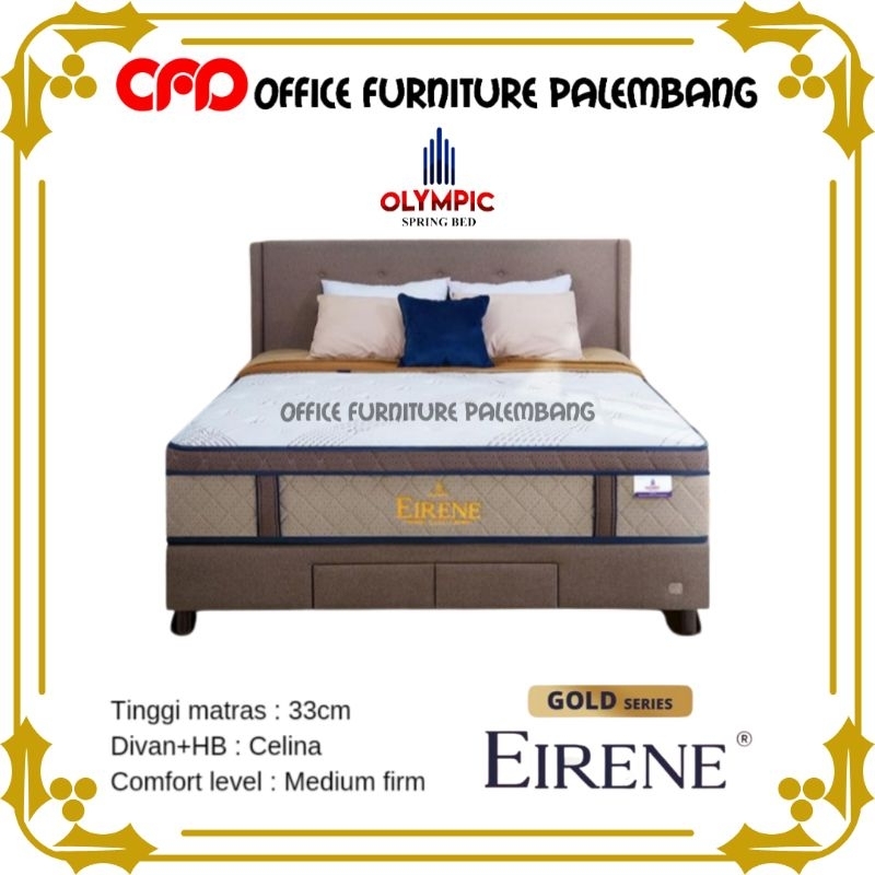 Jual springbed olympic gold EIRENE matras kasur spring bed pocket ...