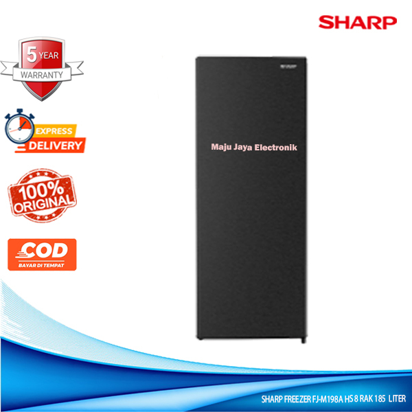 Jual Freezer SHARP FJM 198 A HS 185 Liter Low Watt Stand Freezer 49 W 8 ...