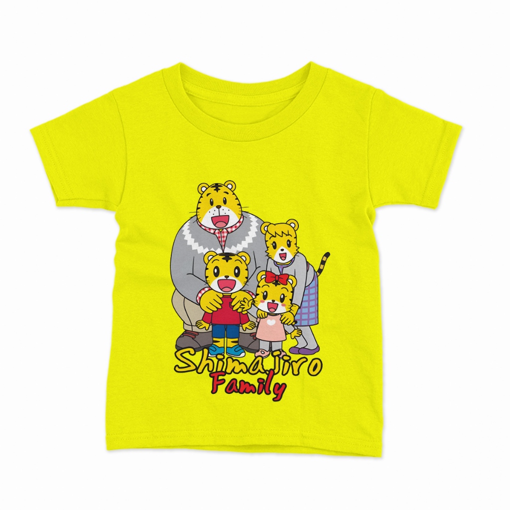 Jual Bappier Kaos Shimajiro Family Baju Kartun Lucu Distro Anak Lucu ...