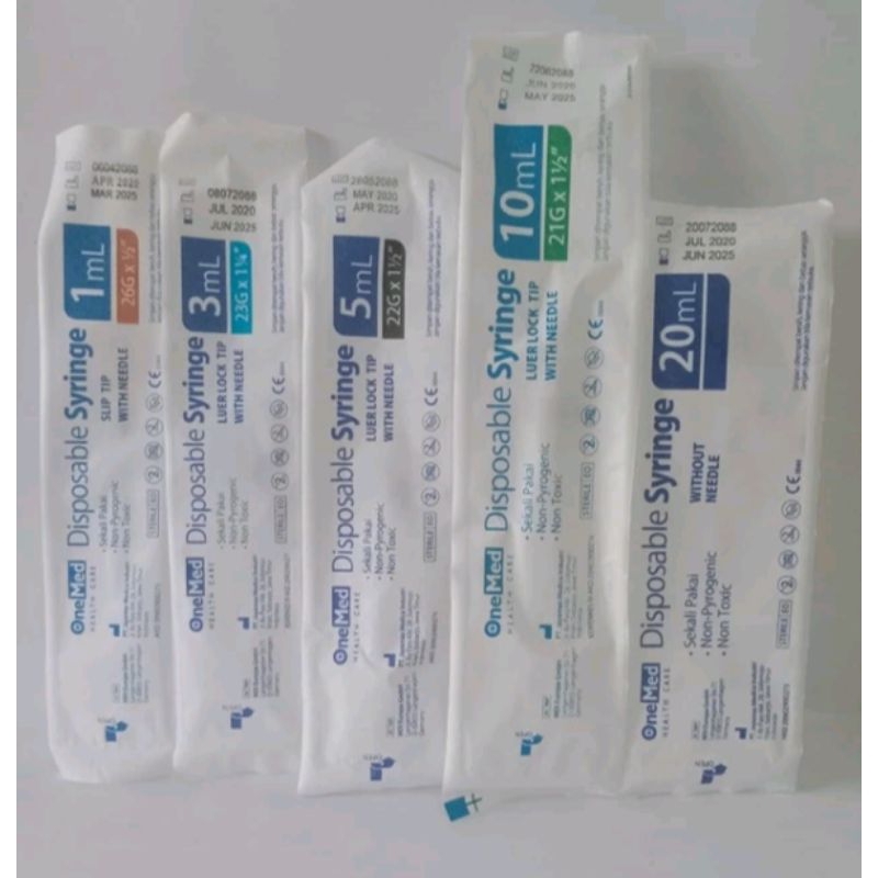 Jual Eceran Disposable Syringe Spuit Cc Shopee Indonesia