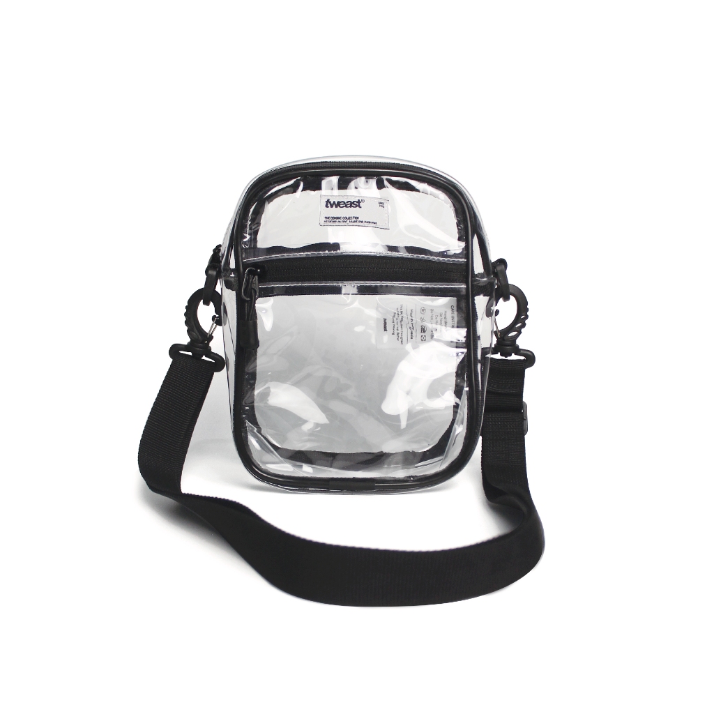 Jual Sling Bag Qaz Tas Selempang Transparan Shoulder Bag Mika Bening Shopee Indonesia