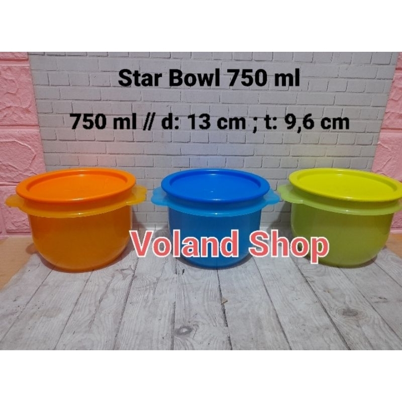 Jual Star Bowl 750 ml Tupperware (1pc) | Shopee Indonesia