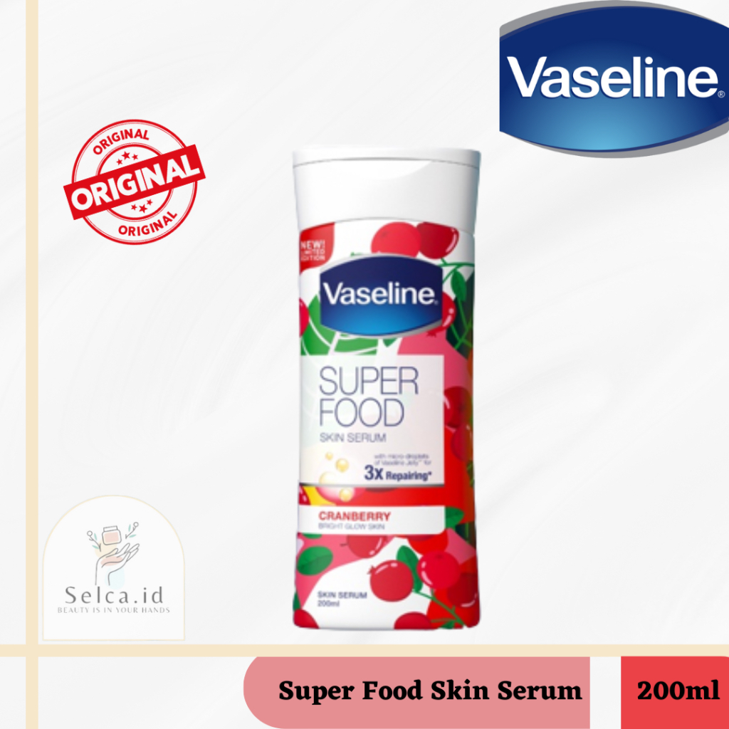 Jual Vaseline Superfood Skin Serum 200ml | Shopee Indonesia