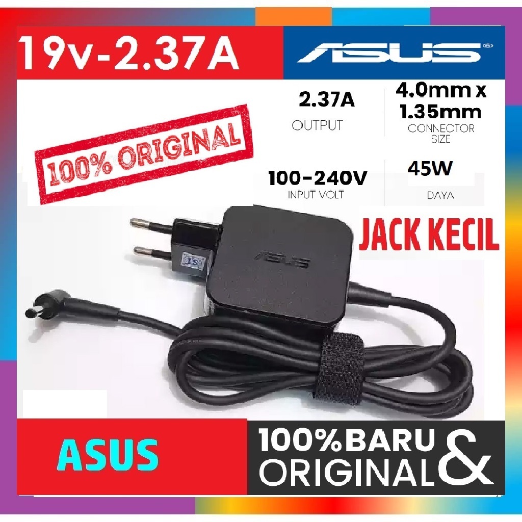 Jual Adaptor Charger Laptop Asus X441 X441u X441uv X441ua X441s X441sc X441sa 19v 237a Jack 6982