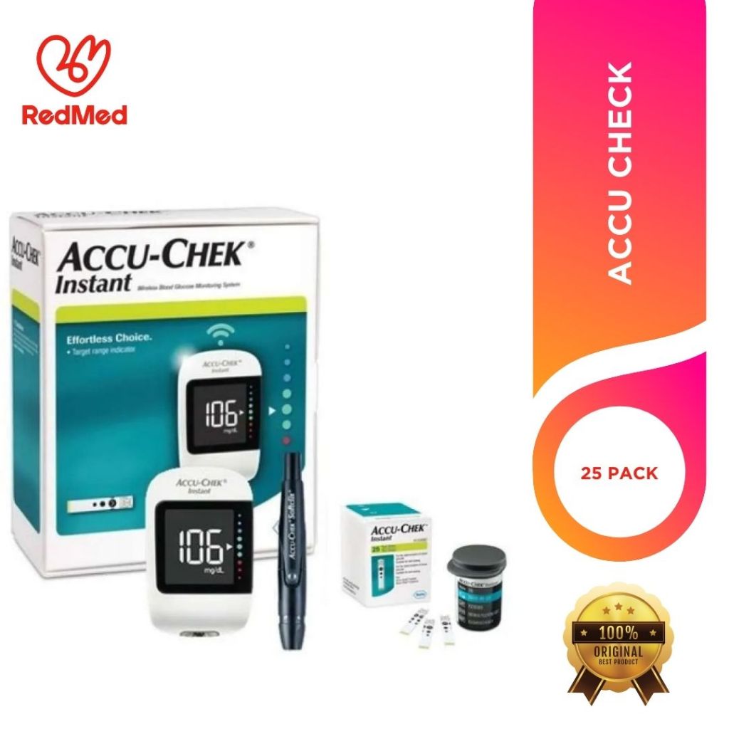 Jual ACCU CHEK INSTANT FORWARD EXTRA 25 PACK | Shopee Indonesia