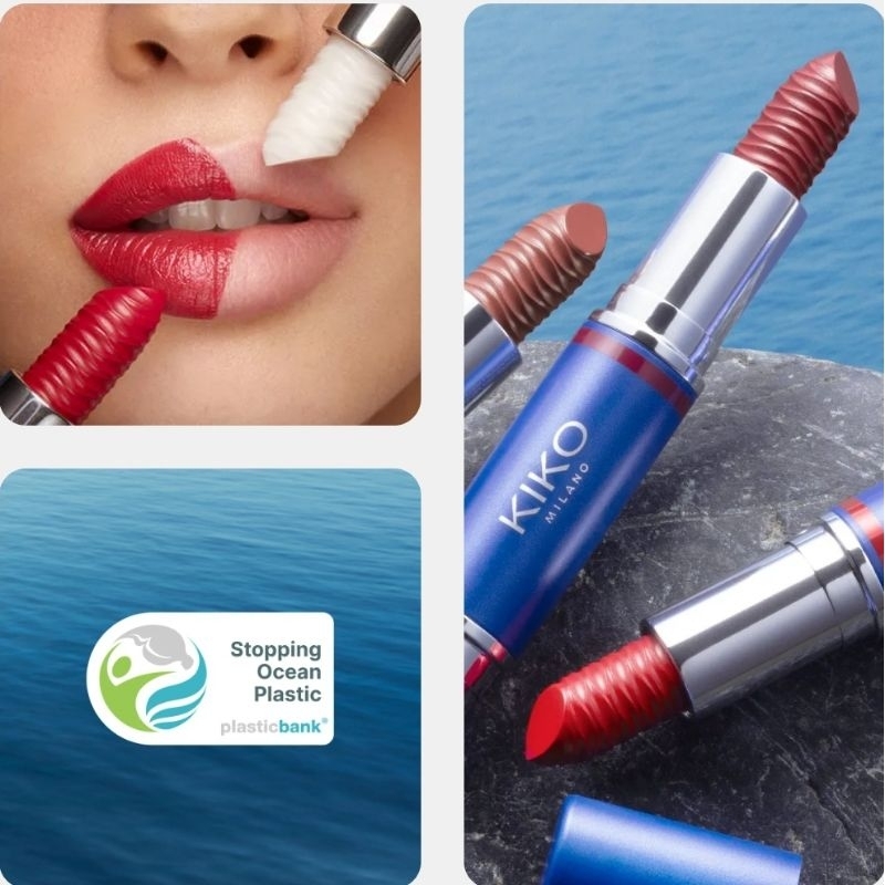 Jual Kiko Milano Blue Me 3D Effect Lipstick Duo Shopee Indonesia