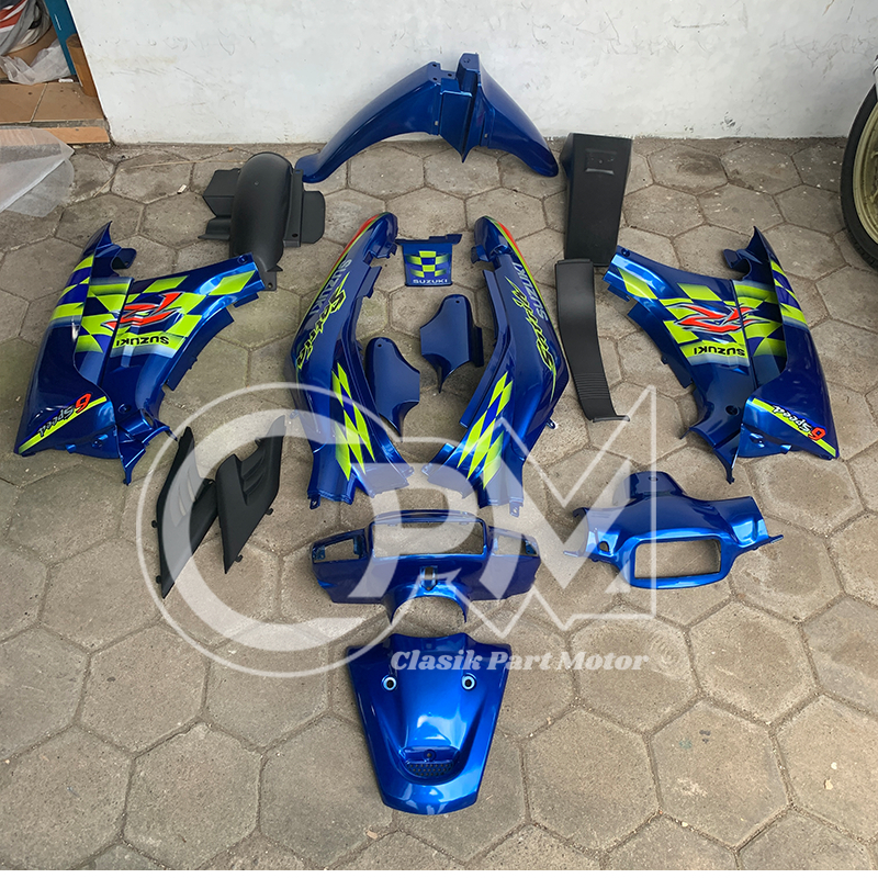 Jual Full Set Body Halus Dan Kasar Satria Lumba Full Biru Shopee Indonesia