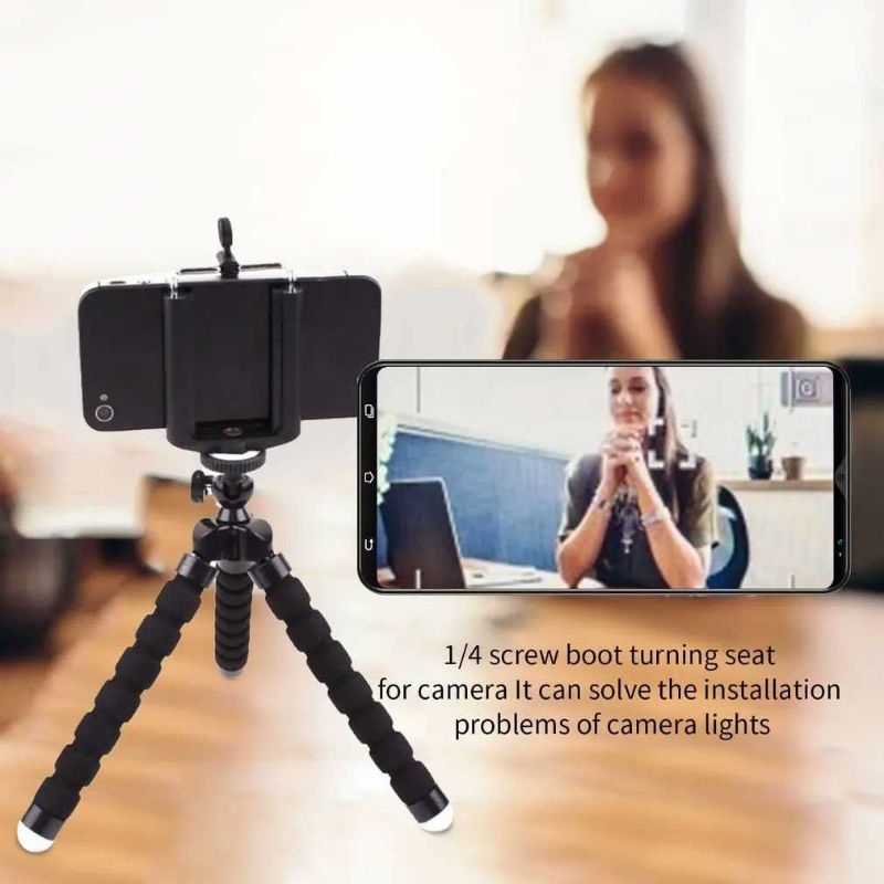Jual COOLJIER Mini Tripod Octopus for Action Camera Smartphone hanya