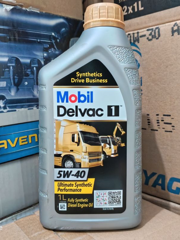 Jual Mobil Delvac 1 5W-40 Fully Synthetic Diesel Engine Oil | Shopee ...