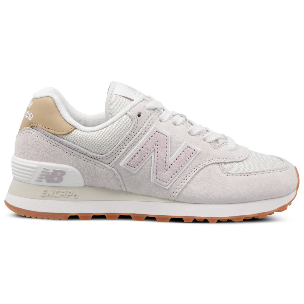 Jual New Balance 574 Beige Pink Shopee Indonesia