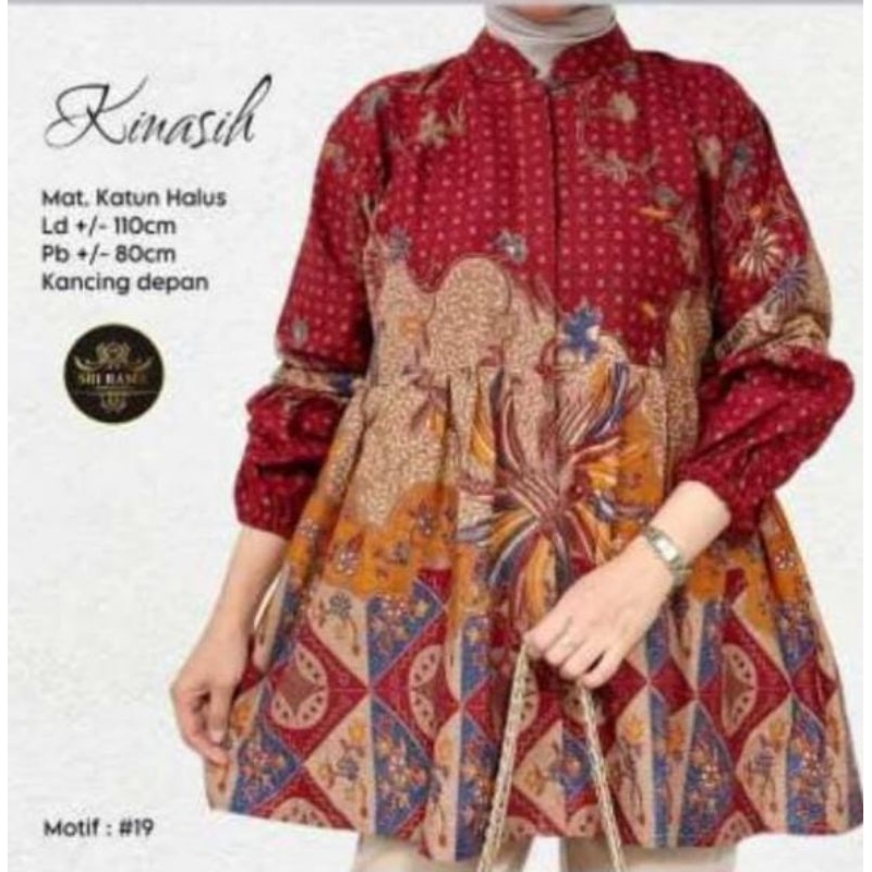 Jual KINASIH KEMEJA BATIK by SRI RAMA | Shopee Indonesia