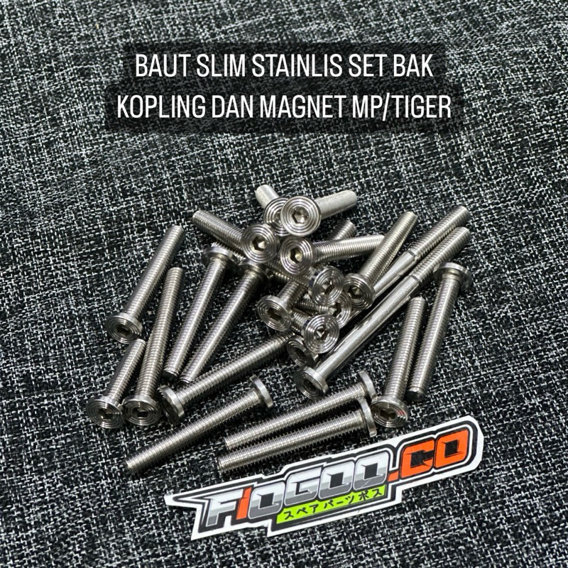 Jual Baut Stainlis L Slim Mesin Tiger Baut Slim Kopling Tiger Baut L