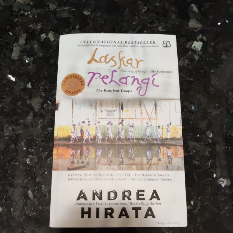 Jual Buku Novel Laskar Pelangi The Rainbow Troops Andrea Hirata