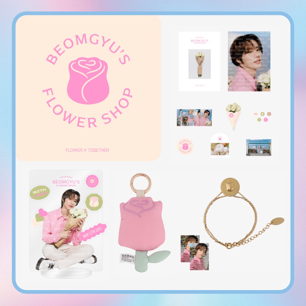 Jual Beomgyu Flower Shop | TXT Beomgyu Birthday Merch [Pre Order ...