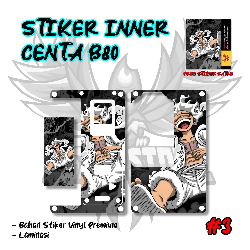 Jual STIKER GARSKIN INNER CENTAURUS B80 / STIKER B80 / INNER B80 / B80 ...