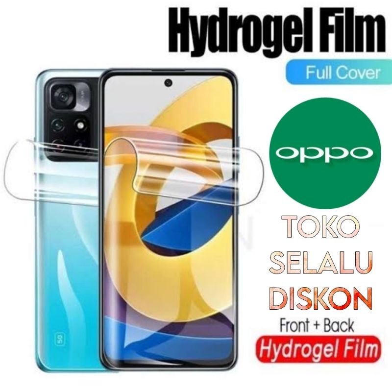 Film Protection Hydrogel écran OPPO Reno - Compatible Multiples Modèles (Reno 2, 4 Pro, Find X, Etc.)