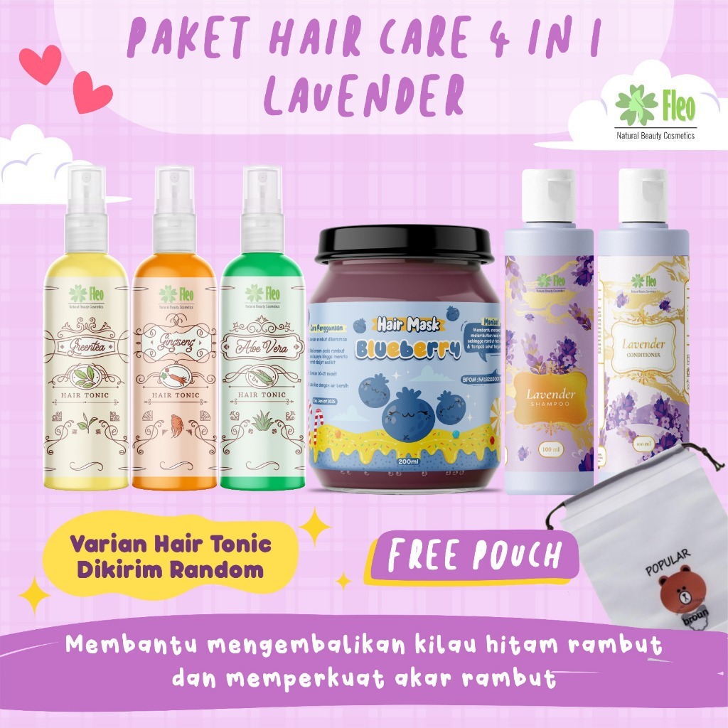 Jual BPOM 4IN1 Paket Hair Care / Masker Rambut Conditioner Shampo Hair ...