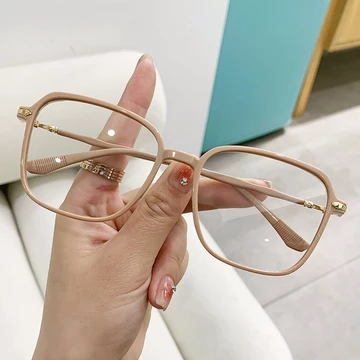 Fashion Photocromic Kacamata Anti Radiasi Untuk Wanita Dan Pria Lensa Yang Dapat Diganti