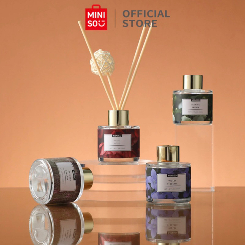 Jual MINISO Garden Series Reed Diffuser 30ml Aromatherapy Pengharum ...