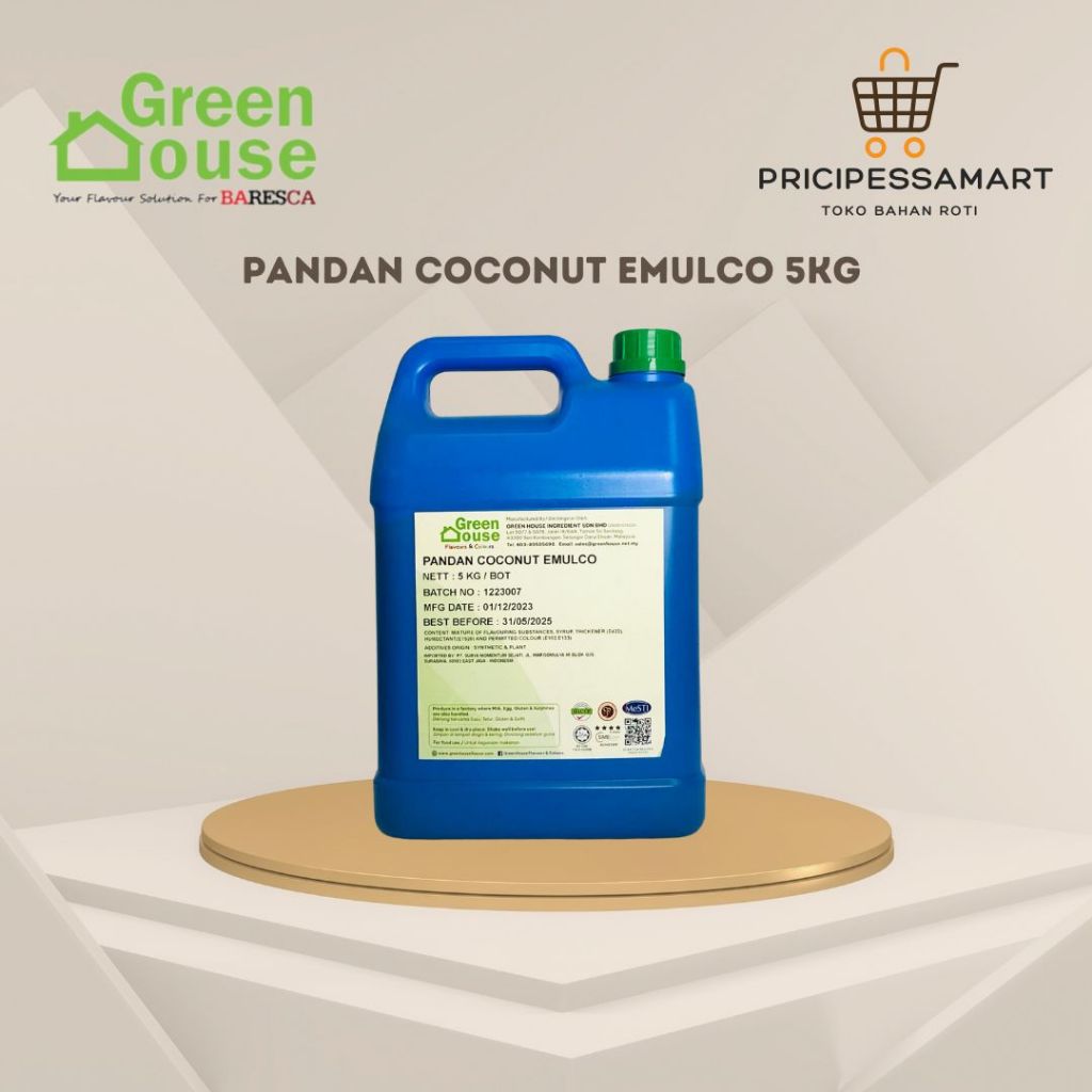 Jual PANDAN (COCONUT) EMULCO 5KG | Shopee Indonesia