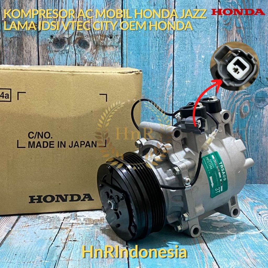 Jual Kompresor AC Mobil Honda Jazz Lama LDSI VTEC City COMPRESSOR OEM ...