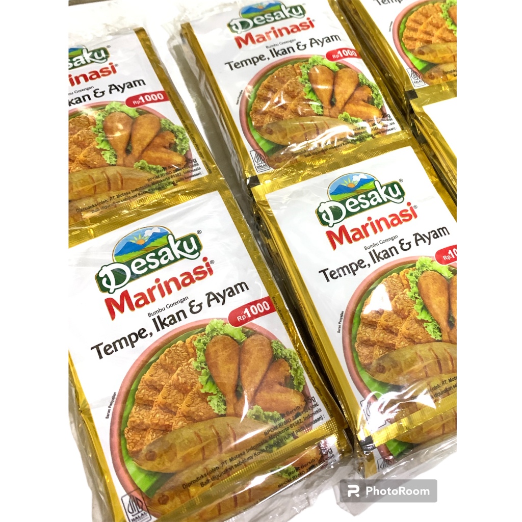 Jual Desaku Marinasi Bumbu Gorengan (tempe,ikan&ayam) 1renceng