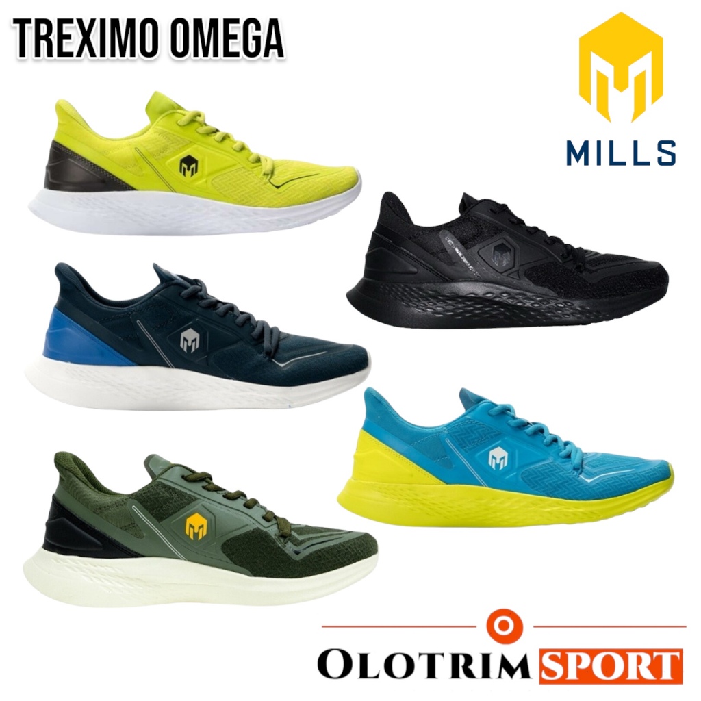 Jual Sepatu Running Lari Olahraga Mills Treximo Omega Saga Original ...