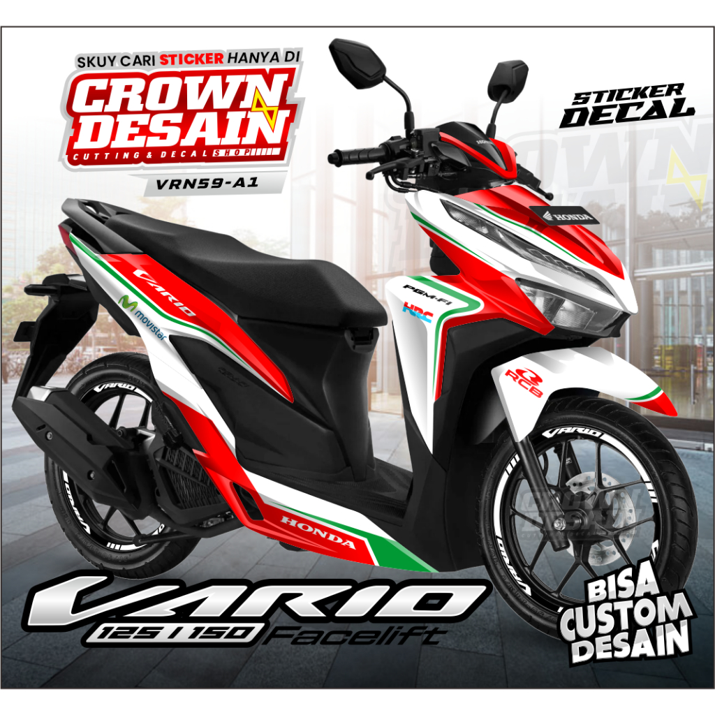 Jual Stiker Decal New Vario Decal Vario New Sticker