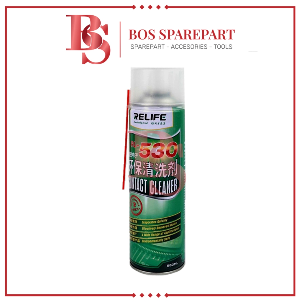 Jual TOOLS CAIRAN PEMBERSIH / CONTACT CLEANER RELIFE RL-530 550ML ...