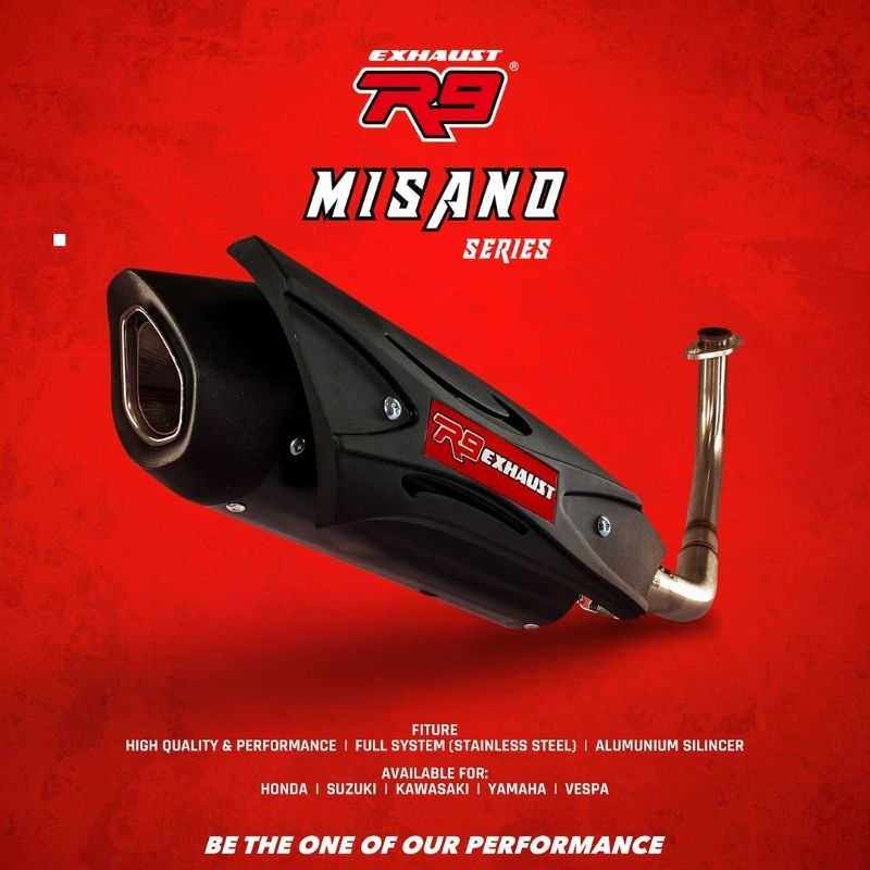 Jual KNALPOT R9 MISANO NMAX OLD ORIGINAL R9 100% TERLARIS TERMURAH