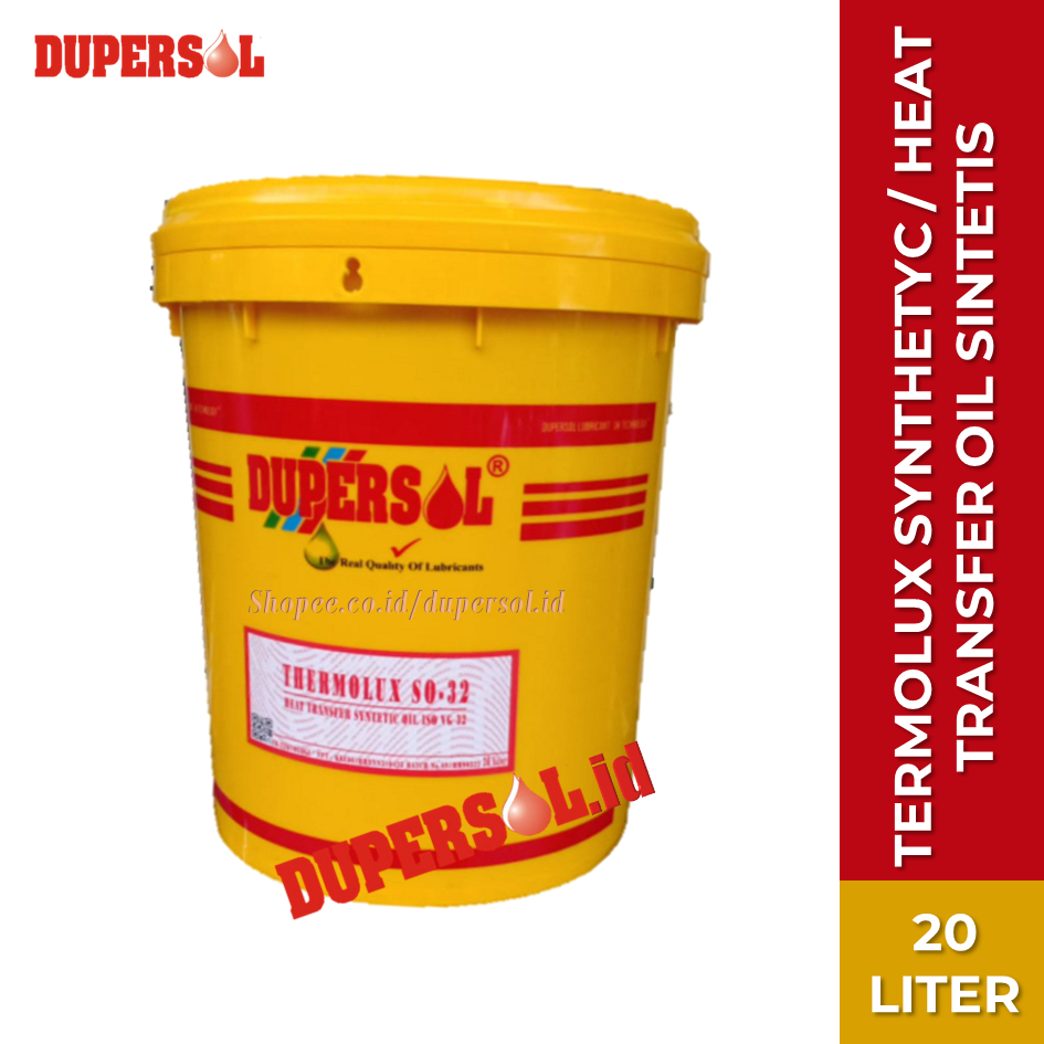 Jual DUPERSOL TERMOLUX SO 32 / Heat Transfer Oil Sintetis 32 / HTO ...