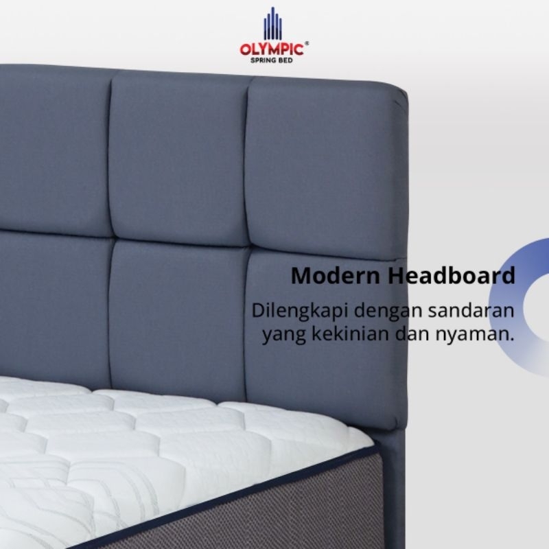 Jual springbed 2in1 olympic RHEA matras kasur bed sorong spring bed ...