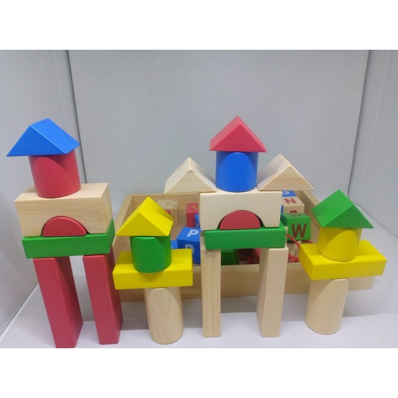 Jual Paket Mainan Edukasi Kayu 2 in 1 Kotak Ronce Huruf Besar Kecil ...