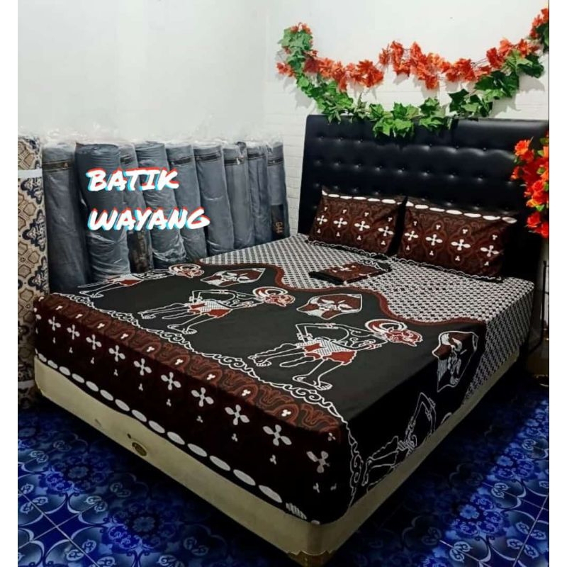 Jual SPREI BATIK KEKINIAN UKURAN KOMPLIT TINGGI 20&30CM TERMURAH ...