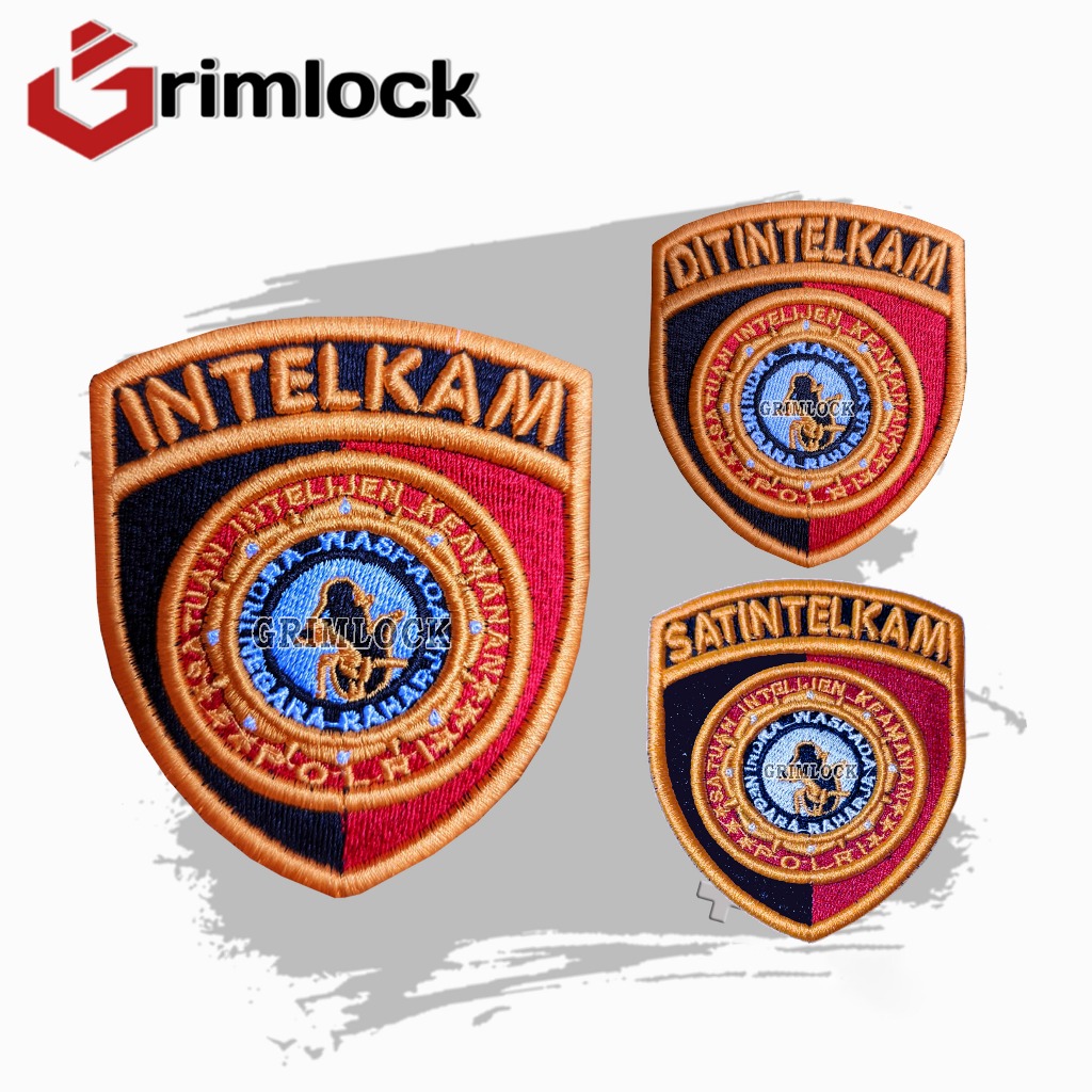 Jual Bet Badge Intelkam / Dit Intelkam / Sat Intelkam / Atribut Pdl ...