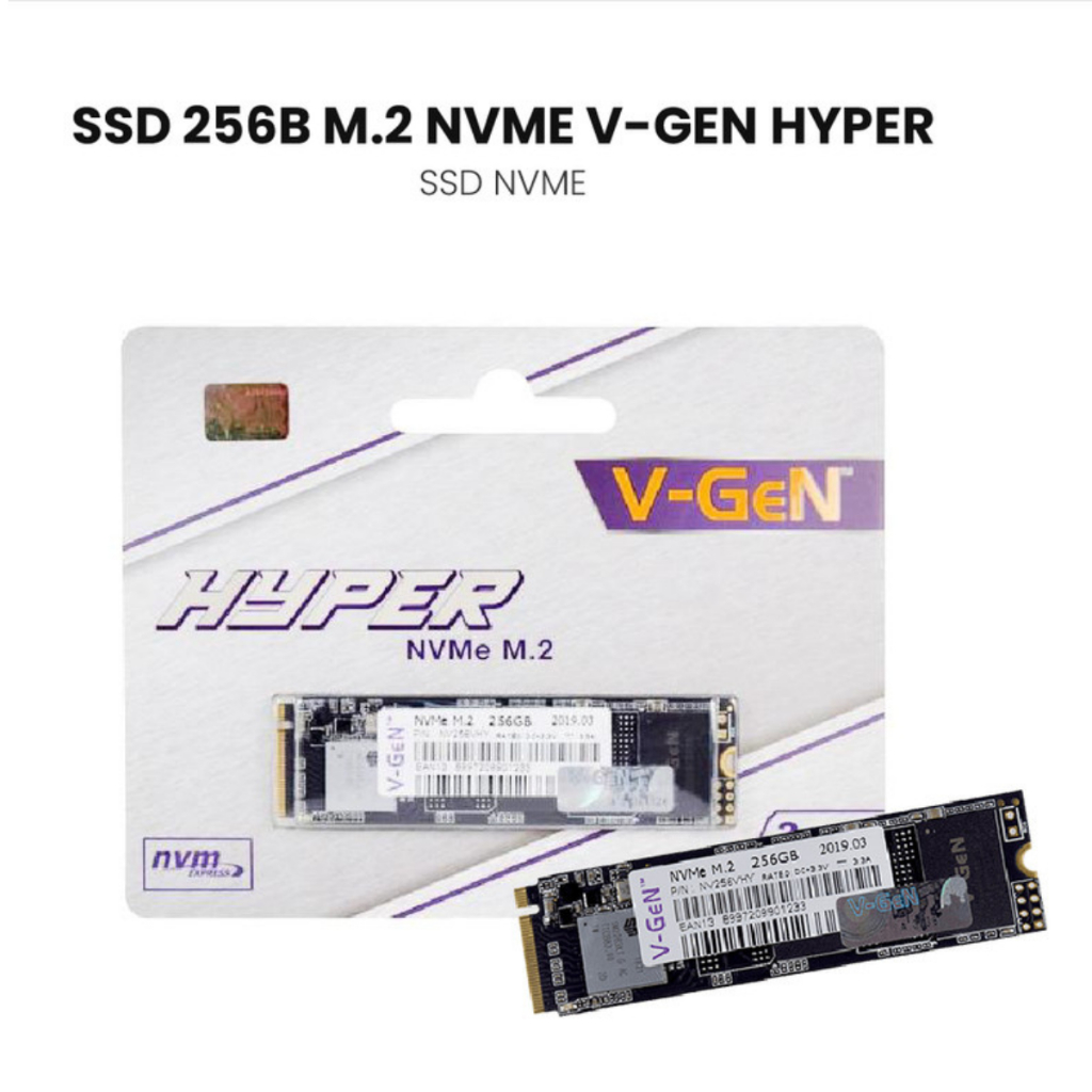 Jual SSD M2 V Gen 256GB NVMe Hyper Solid State Drive SSD 256GB NVMe PCIe Gen 3.0 Garansi Resmi 3 Tahun Shopee Indonesia