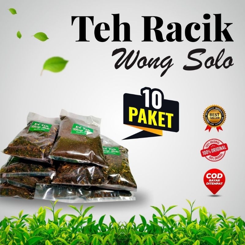 Jual Teh Racik khas solo 10 pcs | Shopee Indonesia