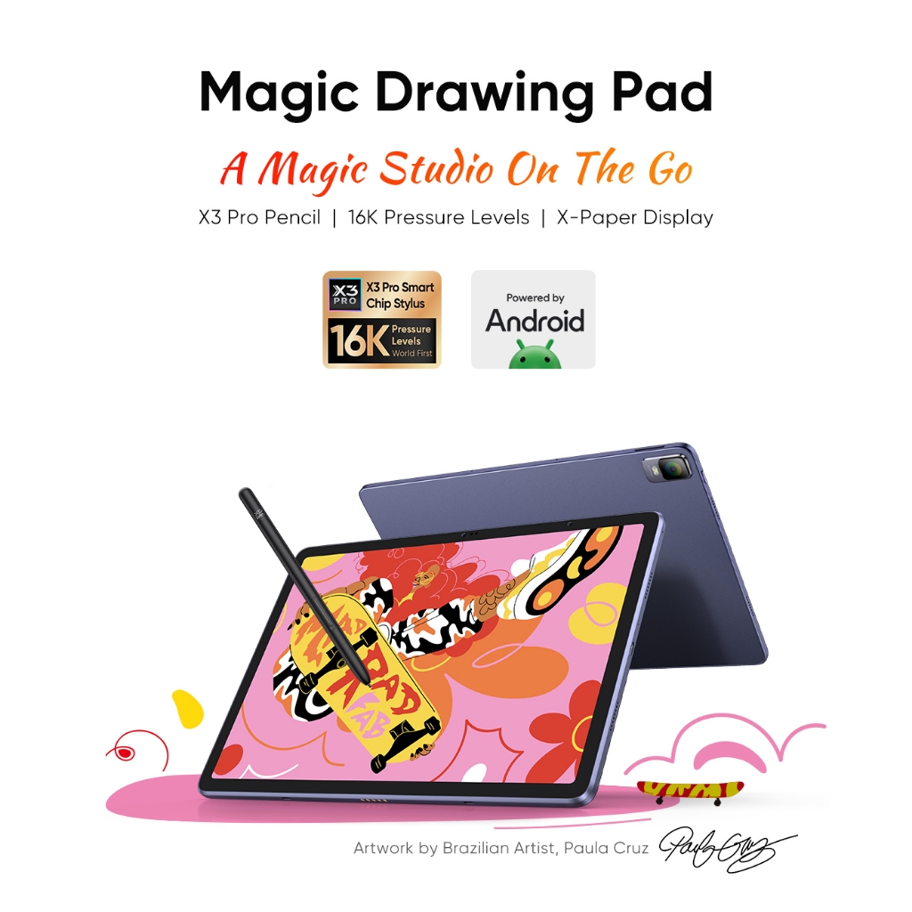 Jual XPPen Magic Drawing Pad With X3 Pro Pencil Support 16K Pressure ...