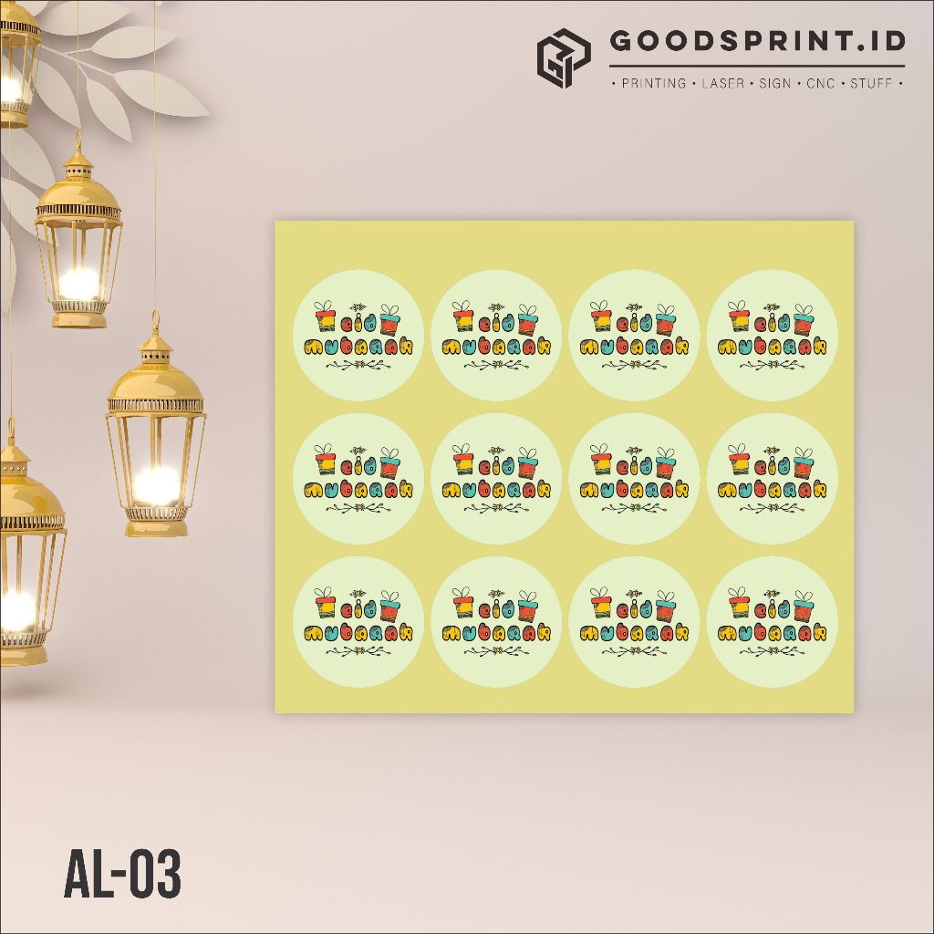 Jual STIKER SEAL ANGPAO Sticker Segel Amplop Stiker Angpau Lebaran isi ...