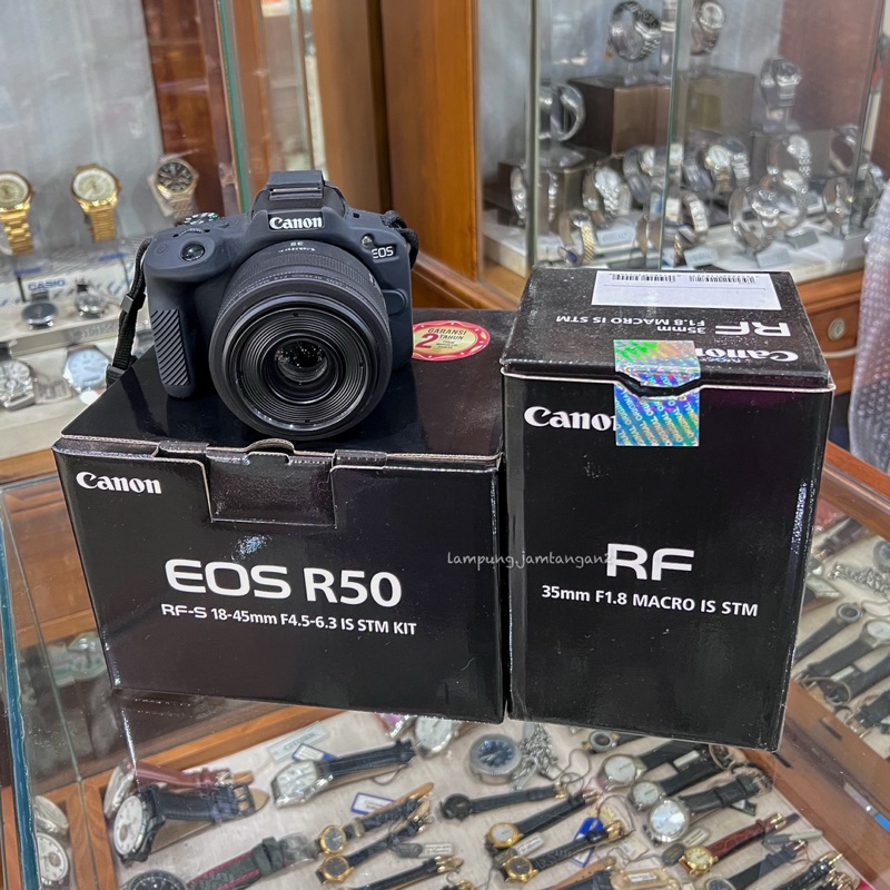 Jual Canon EOS R50 Mulus Garansi Resmi | Shopee Indonesia