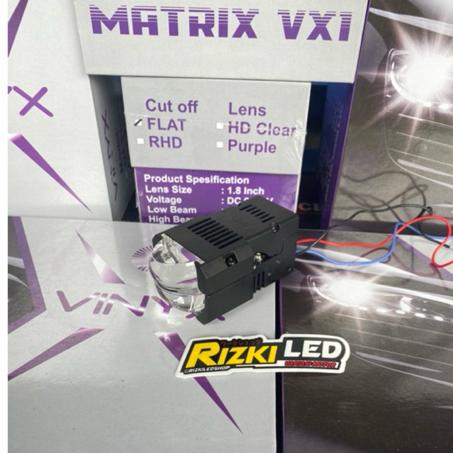 Jual Biled Vinyx Matrix VX 1 Double Laser 60watt Free Devil | Shopee ...