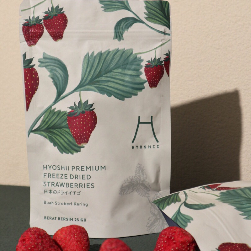 Jual Hyoshii Freeze Dried Strawberry | Shopee Indonesia