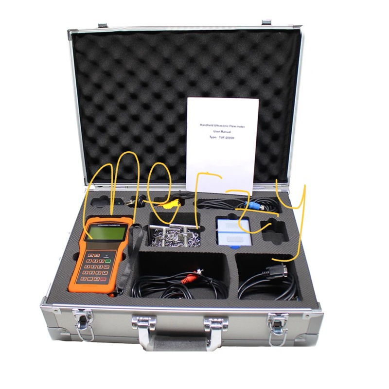 Jual TUF-2000H Digital Ultrasonic Flowmeter Flow Meter Transducer TM-1 ...