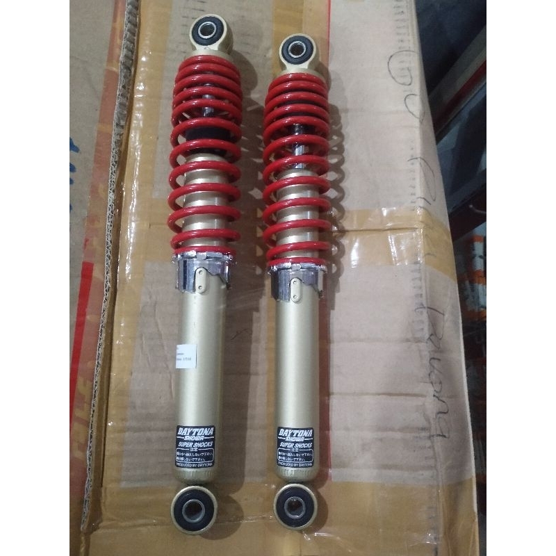 Jual SKOK DAYTONA SUPER RACING SHOWA RXKING HIGH 10MM X 335MM GOLD RED ...