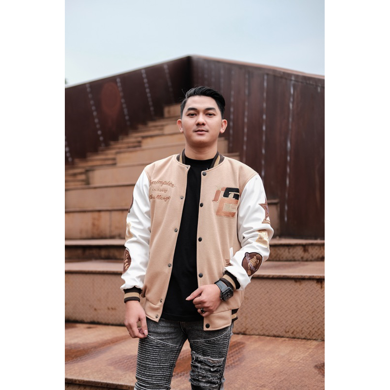 Jual Rascal Jaket varsity baseball champion unisex pria dan wanita ...