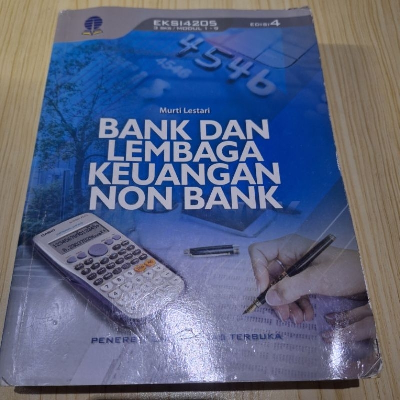Jual Modul UT - EKSI4205 Bank dan Lembaga Keuangan Non Bank Edisi 4