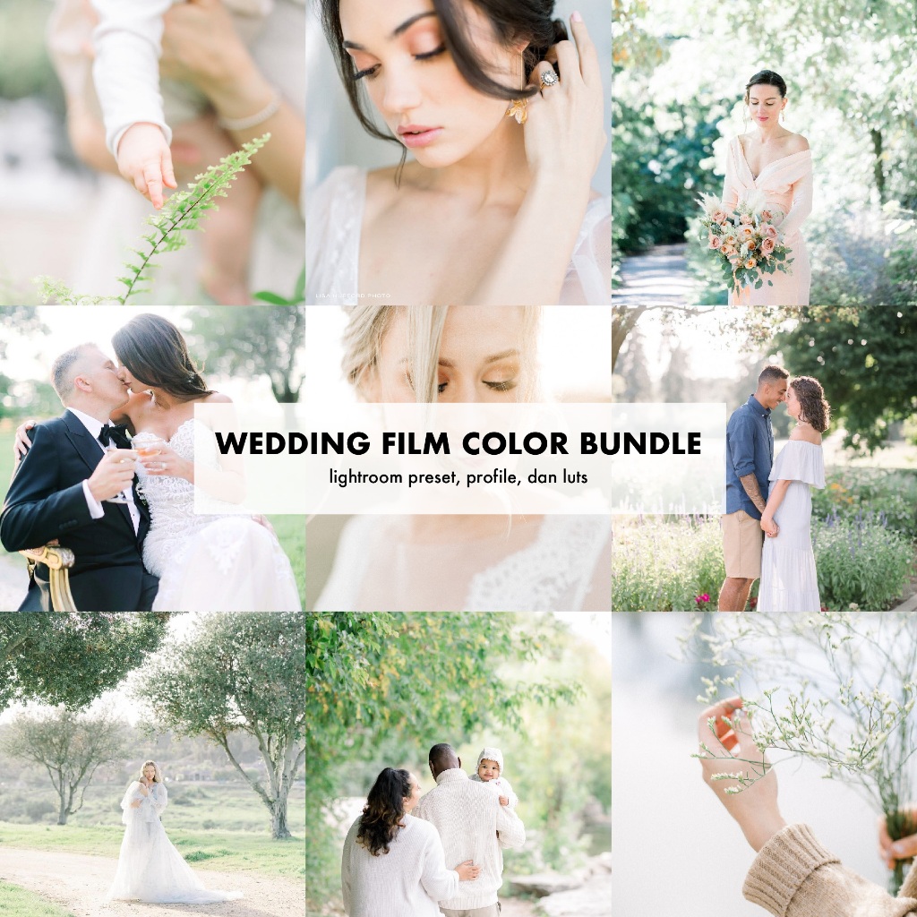 Jual Wedding Film Color Bundle - Lightroom Preset, Profile, dan LUTs ...