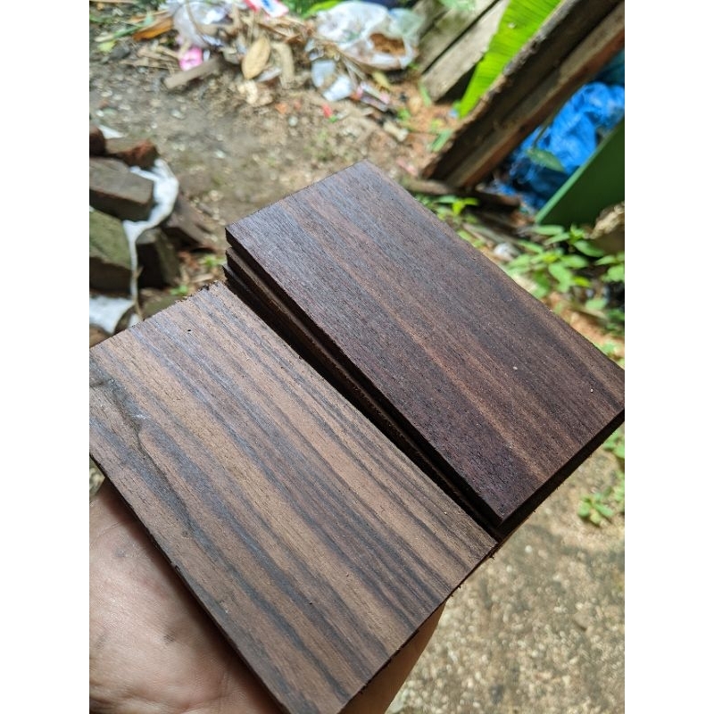 Jual Papan Kayu Sonokeling Galih Tebal 7mili Halus X 7 X 11 18cm Shopee Indonesia 9148